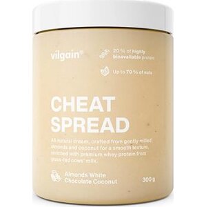 Vilgain Cheat Spread 300 g Almonds white chocolate coconut